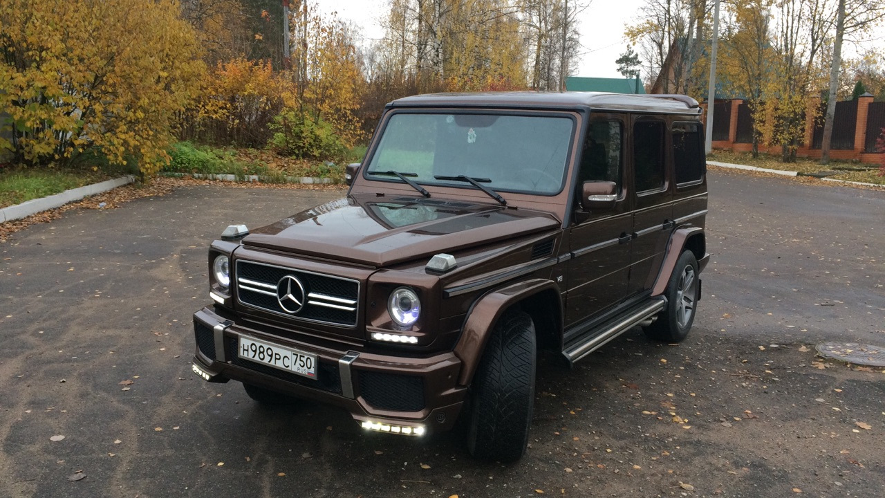 Mercedes-Benz G-Class (W463) 3.2 бензиновый 1997 | Шоколад 🍫 на DRIVE2