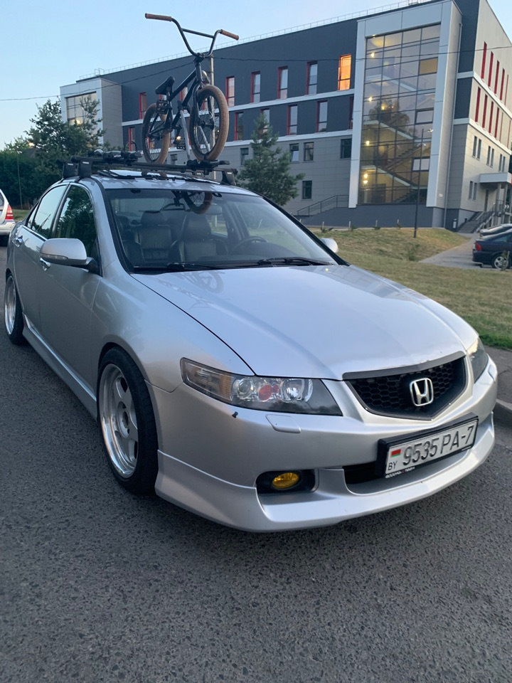 Рейлинги на крыше — Honda Accord (7G), 2,4 л, 2003 года | стайлинг | DRIVE2