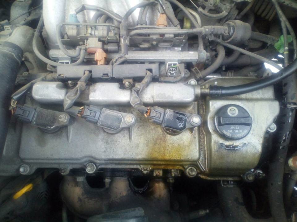 Масло в свечном колодце — Lexus RX (1G), 3 л, 2000 года | поломка | DRIVE2