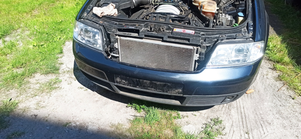 Кондей — Audi A6 (C5), 2,4 л, 1999 года | своими руками | DRIVE2