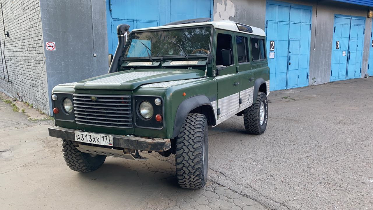 Land Rover Defender 2.5 дизельный 1998 | 300 TDI на DRIVE2