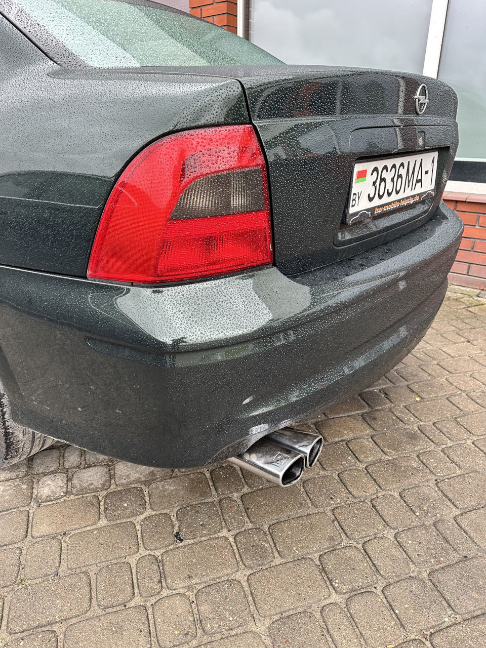 Глушитель на VB от Irmscher — Opel Vectra B, 1,8 л, 1999 года | тюнинг ...