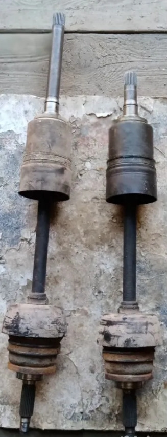 Привода передних колёс от Нива Шевроле на Chevrolet Niva GLX. Б/у | 2 ...