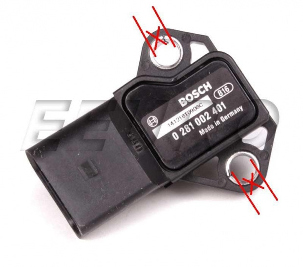 Установка датчика давления во впускном коллекторе 3 бара — Saab 9-3 (2G ...