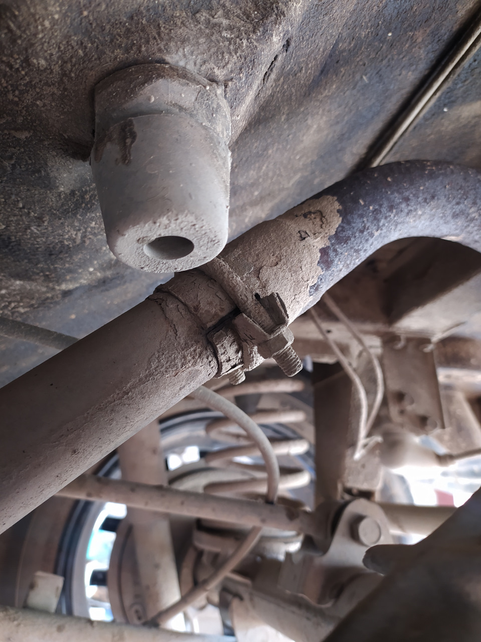 Прикипевший хомут — Lada 4x4 3D