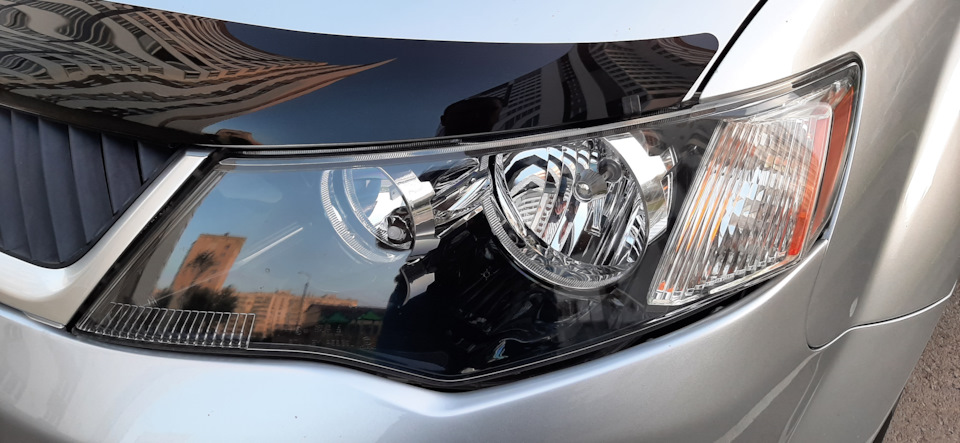 32. Полировка фар с нанесением керамического покрытия — Mitsubishi ...