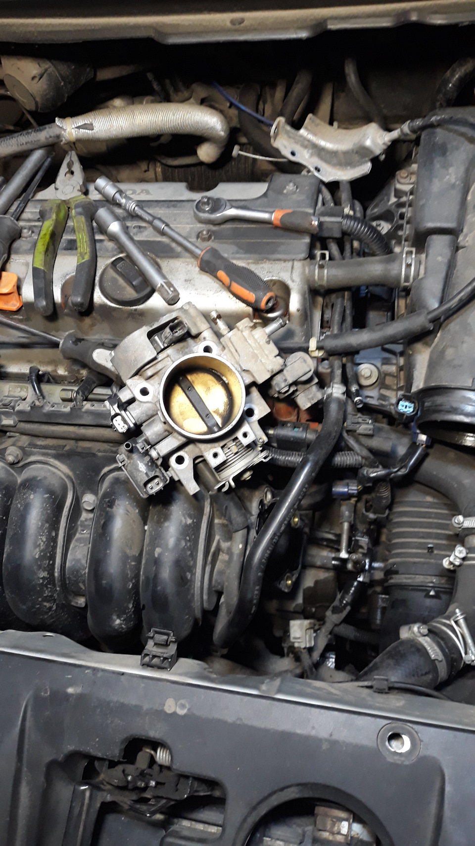 Чистка дроссельной заслонки или как попасть на покупку контрактного ...