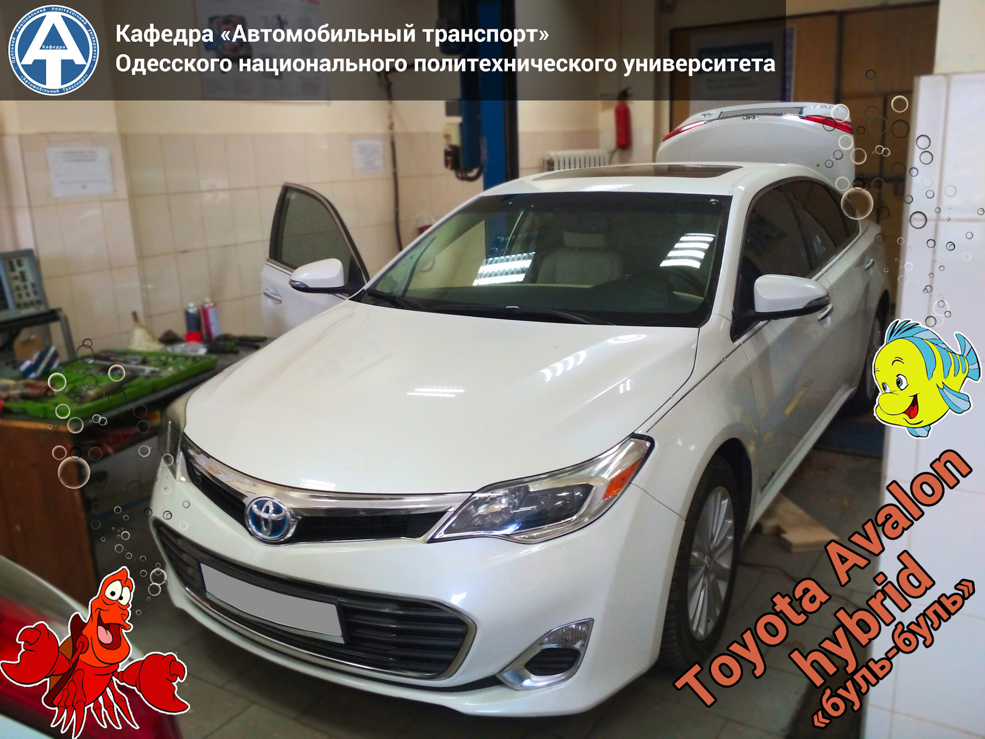 Toyota Avalon Hybrid (2015 года) — ошибка SRS Airbag + сюрприз — DRIVE2