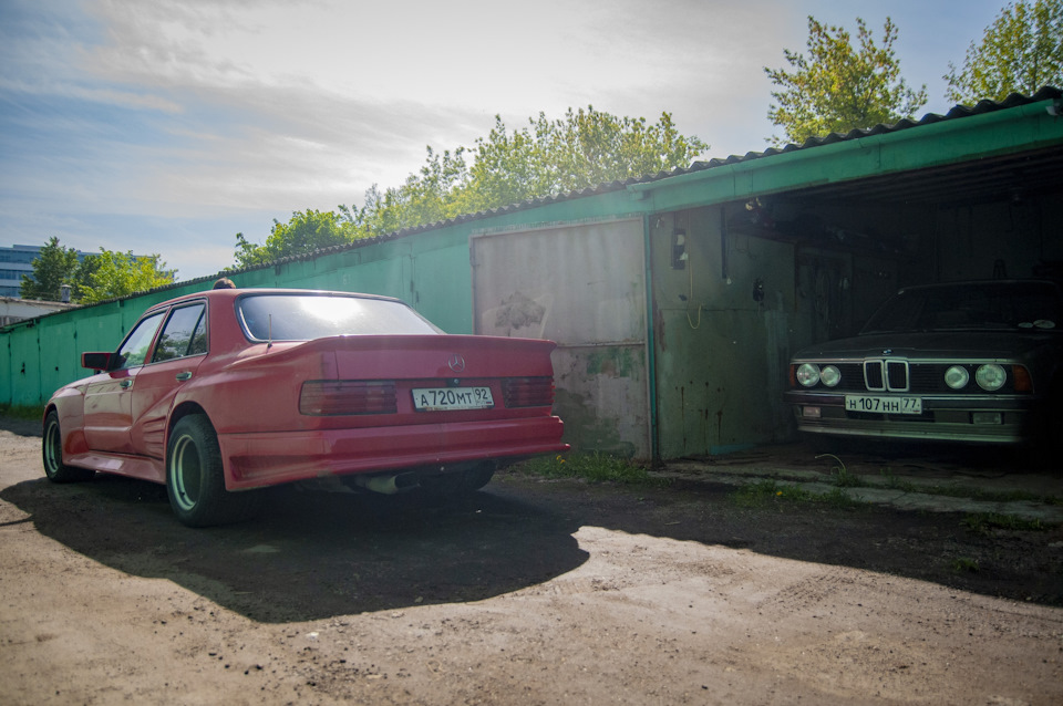Фото в бортжурнале BMW 7 series (E23)