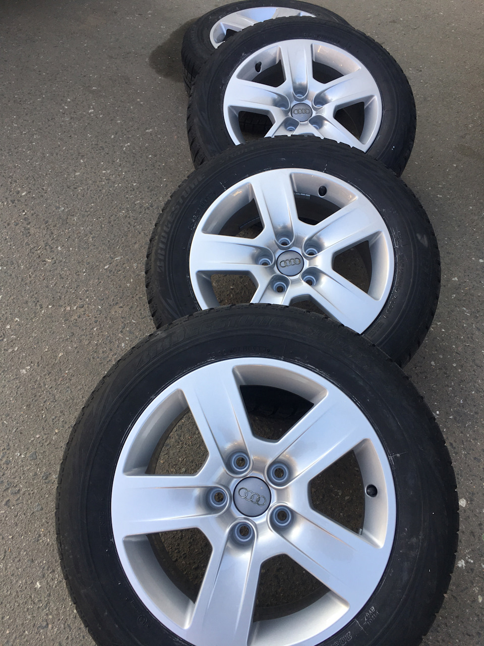 Покраска дисков — Audi A4 (B6), 2,5 л, 2001 года | колёсные диски | DRIVE2