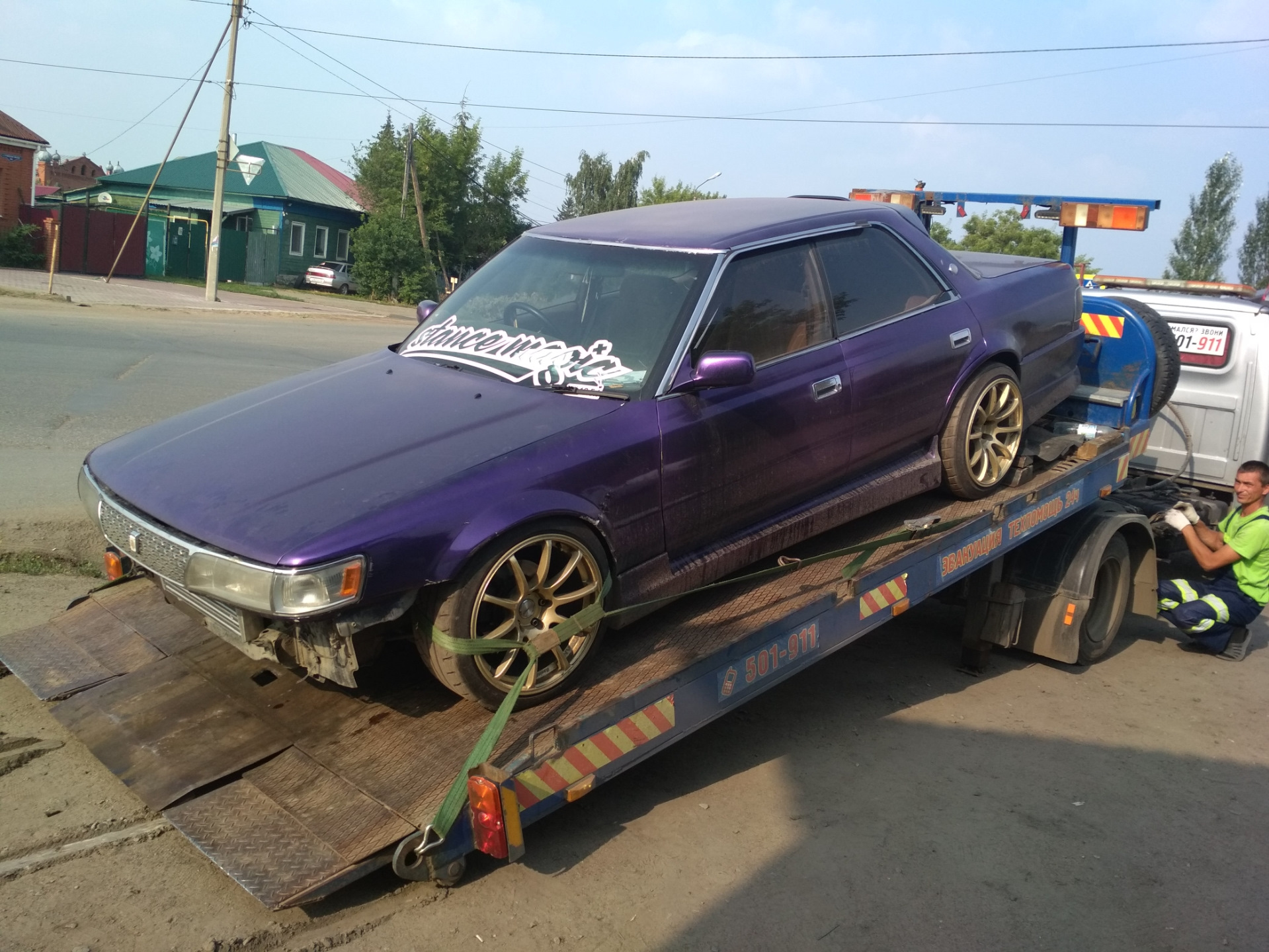 Свап 1jz-gte tt в 81 будку — Toyota Chaser (80), 2,5 л, 1991 года ...