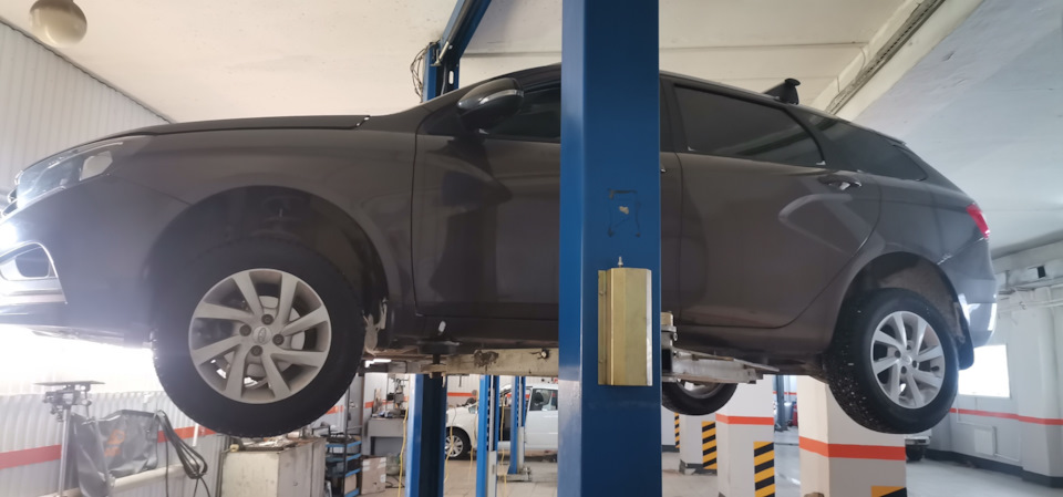 Замена резонатора глушителя Лада Веста SW — Lada Vesta SW (1G), 1,6 л ...