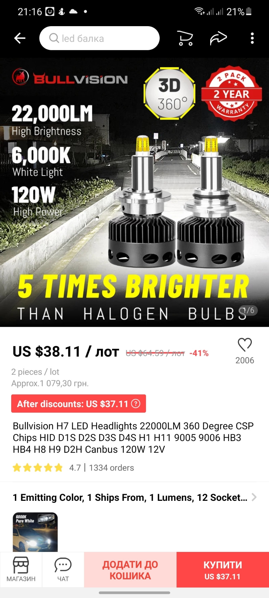 Про лэд — Dodge Challenger, 3,6 л, 2017 года | своими руками | DRIVE2