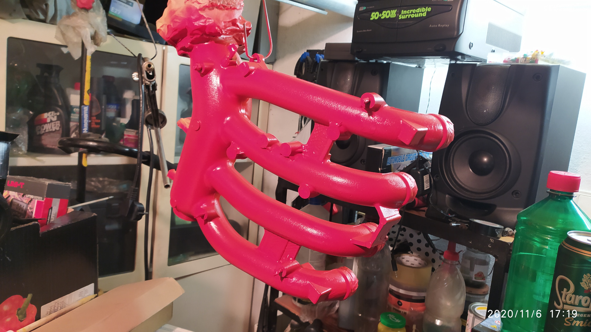 Замена верхней подушки двигателя — LADA 21122, 1,5 л., 2002 года ...