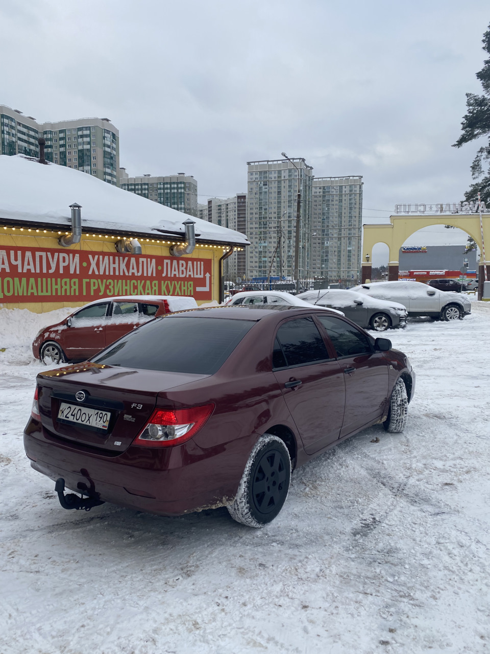 Затемнение фар. — BYD F3, 1,5 л, 2011 года | аксессуары | DRIVE2