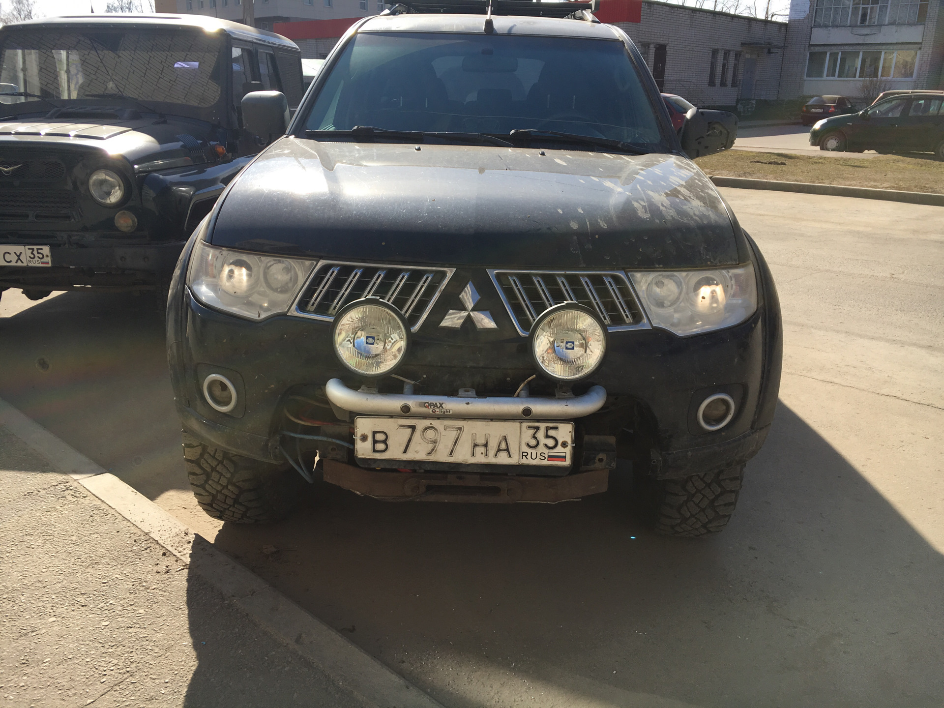 Дополнительный свет hella — Mitsubishi Pajero Sport (2G), 2,5 л, 2013 года  | тюнинг | DRIVE2