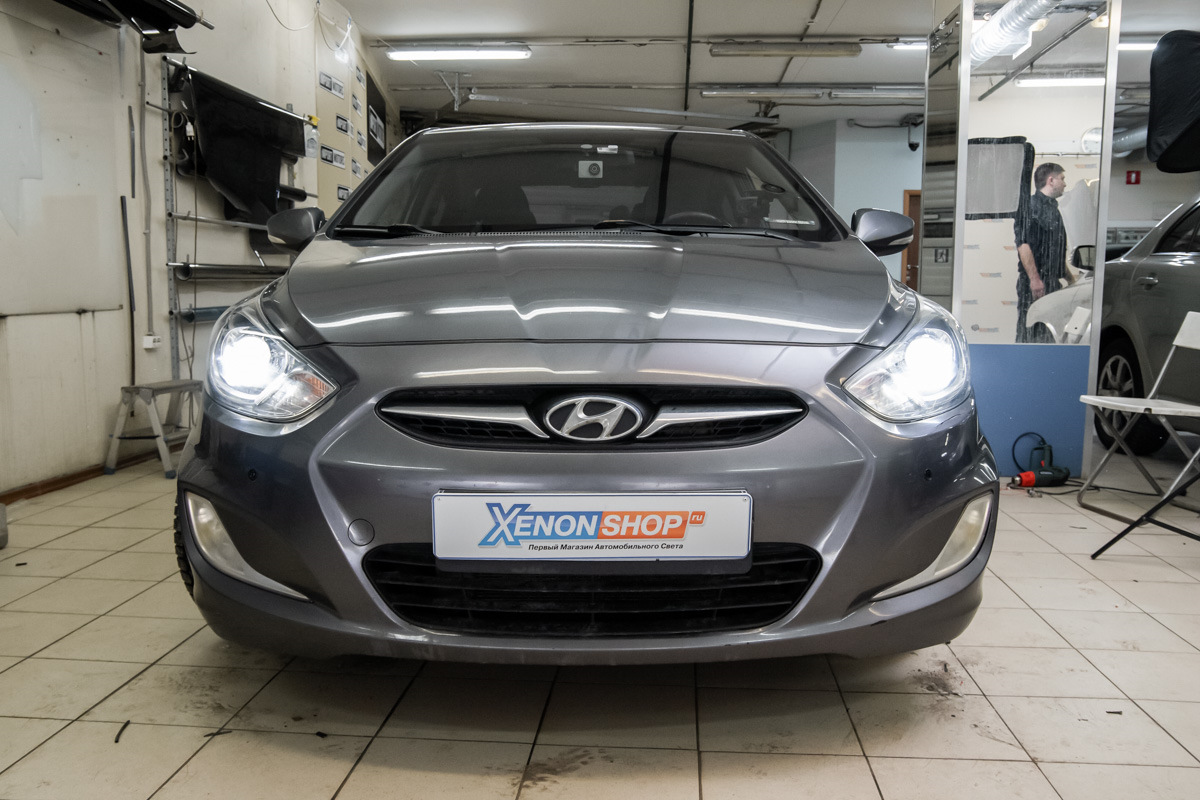 Led hyundai solaris