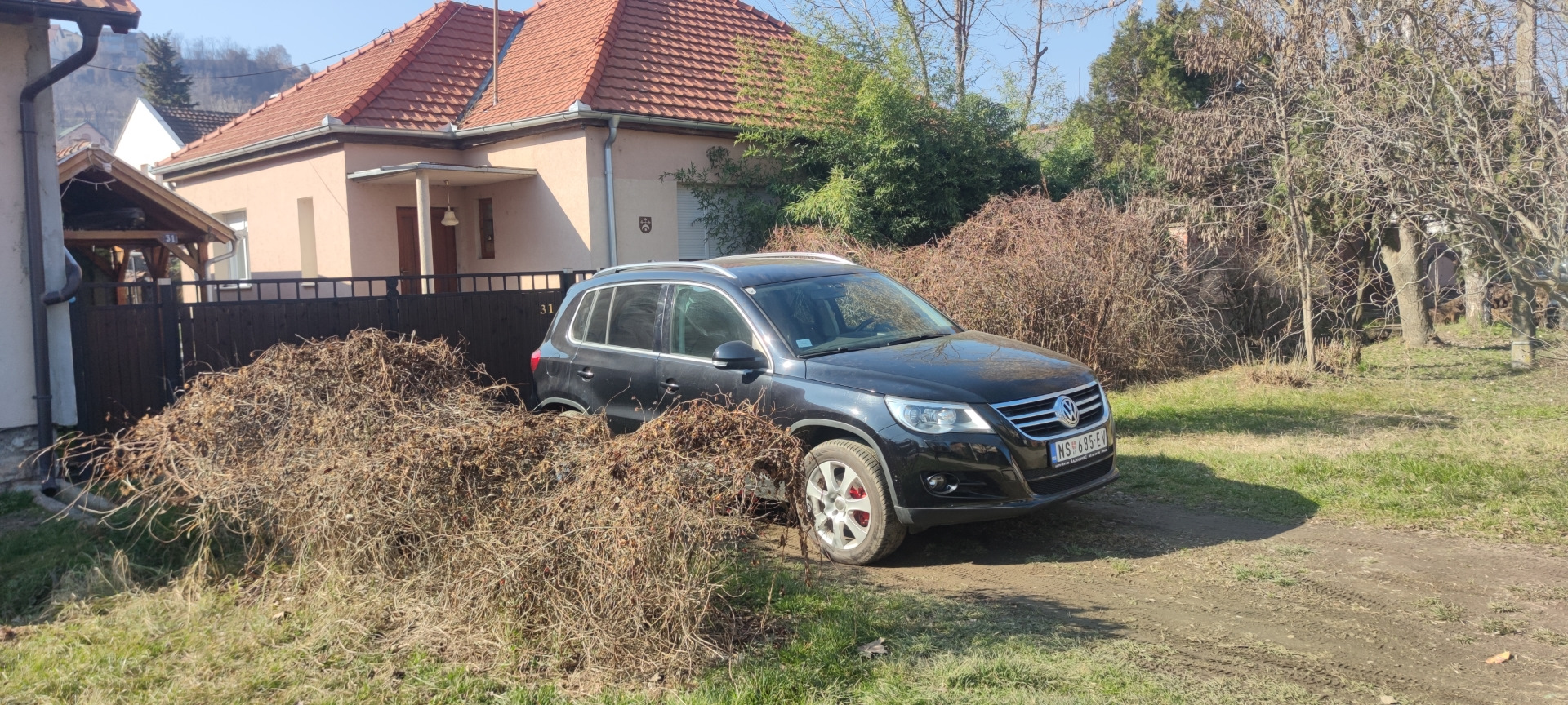 Просто обошёл вокруг, нравится. — Volkswagen Tiguan (1G), 2 л, 2008 года |  фотография | DRIVE2