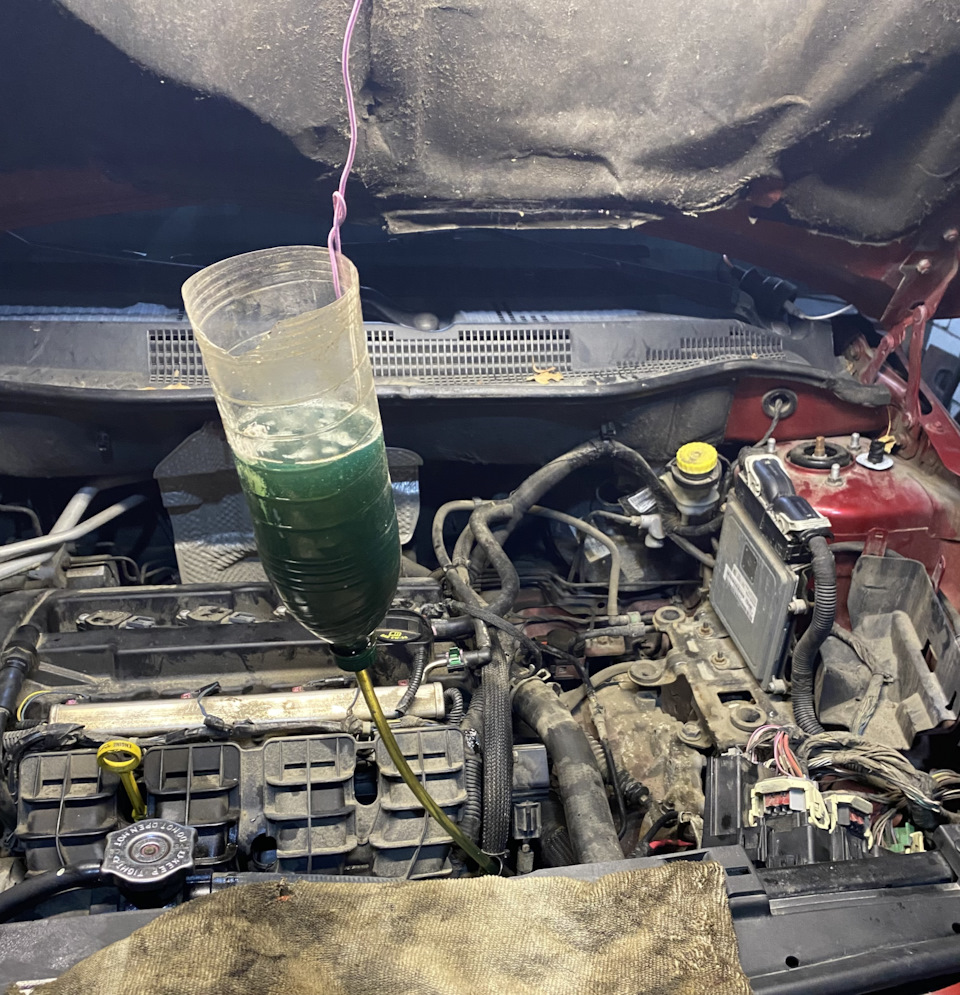 Замена масла в вариаторе. — Dodge Caliber, 2 л, 2008 года | плановое ТО ...