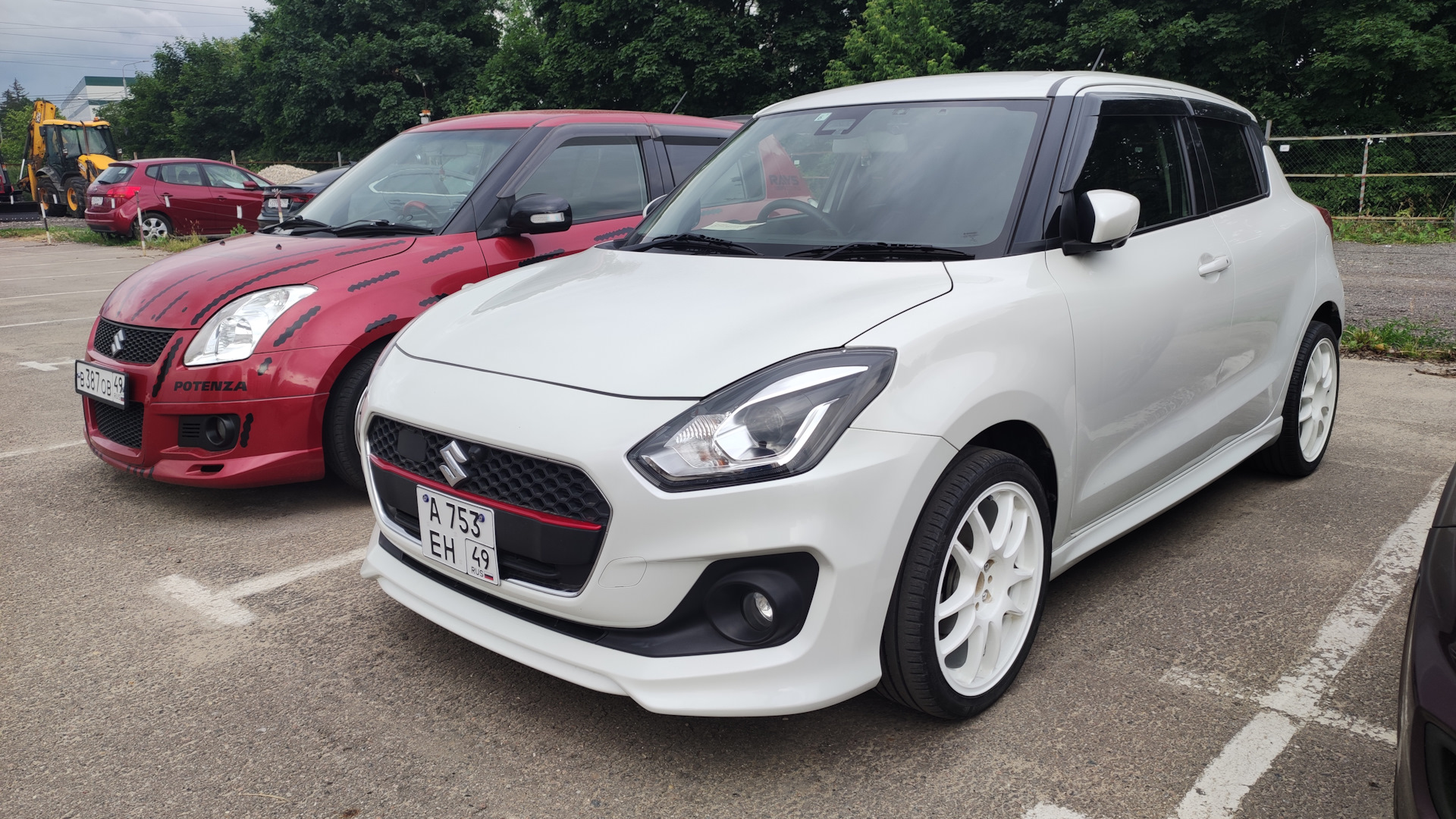 Suzuki Swift (4G) 1.2 бензиновый 2019 | Белый перламутр на DRIVE2