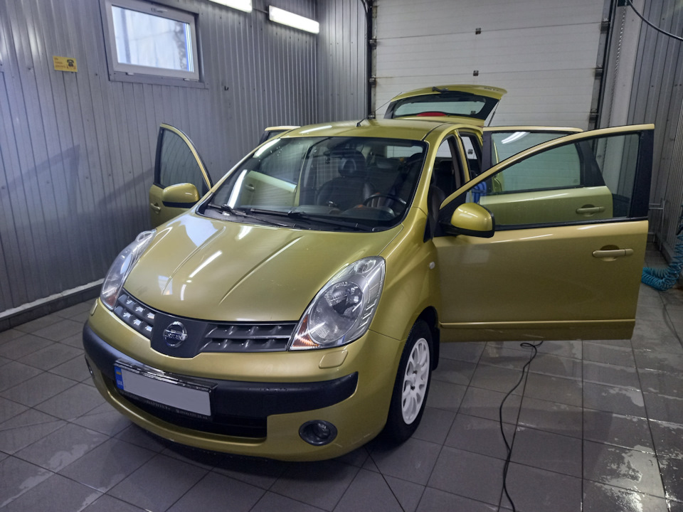 контактная группа airbag — Nissan Note (1G), 1,6 л, 2007 года | своими ...