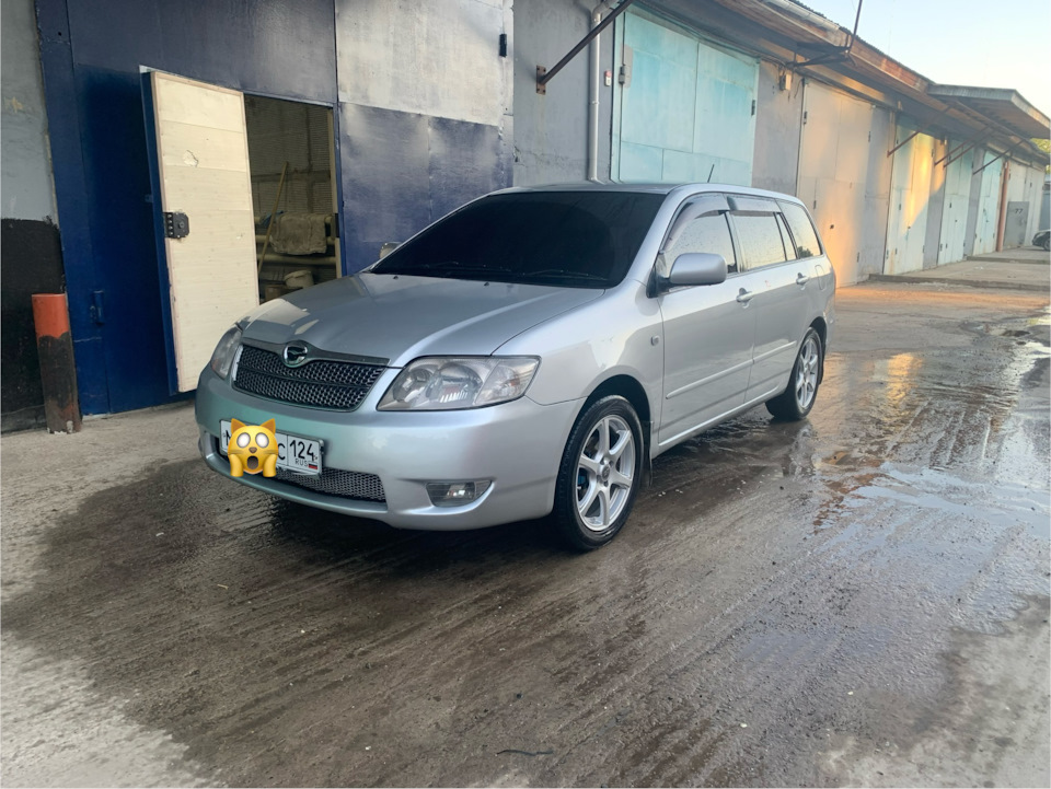 Туманки — Toyota Corolla Fielder (E120), 1,5 л, 2005 года | аксессуары ...