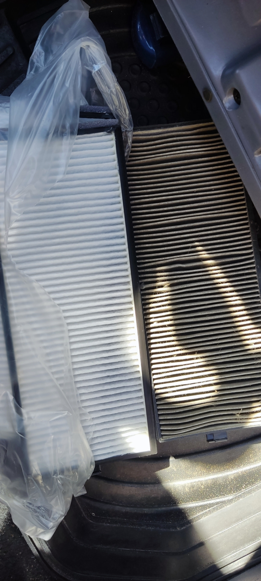 #87 Замена топливного фильтра, салонного. Чистка дросселя. — Hyundai ...