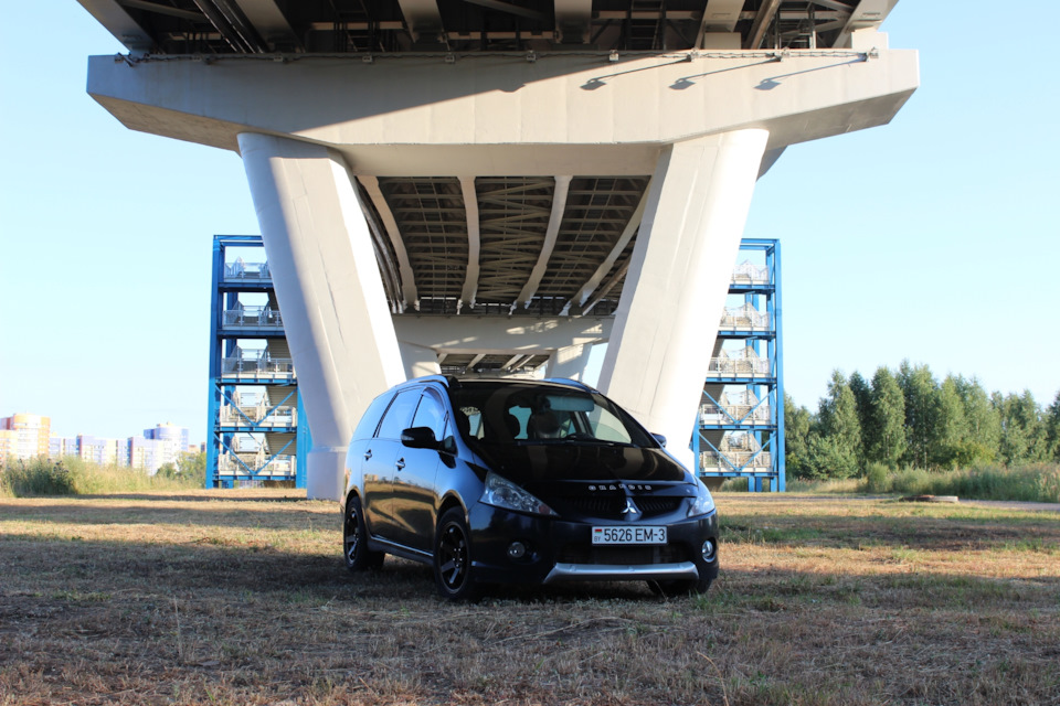 7. Немного фотографий Грандиса. — Mitsubishi Grandis, 2 л, 2008 года ...