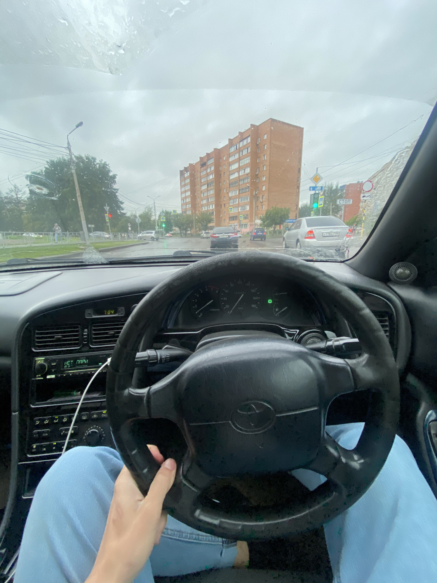 Окраска деталей пластика салона — Toyota Curren, 2 л, 1995 года ...