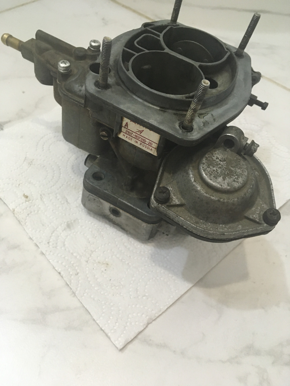 Переборка карбюратора ДААЗ 2107-1107010-20 — Москвич Святогор, 1,6 л ...