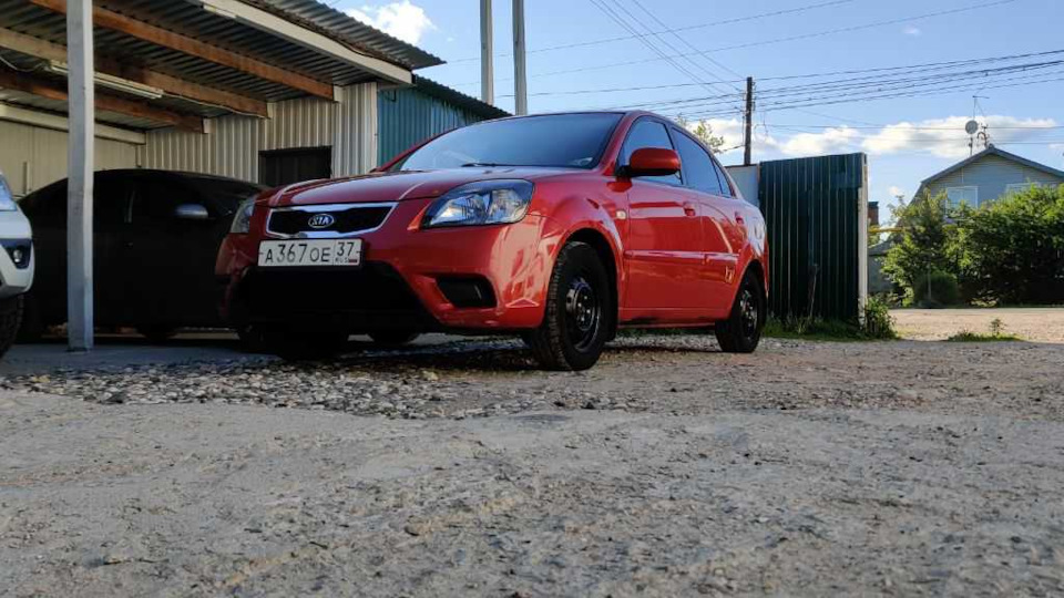 Устраняем шум при наборе скорости Rio2 — KIA Rio (2G), 1,4 л, 2009 года ...