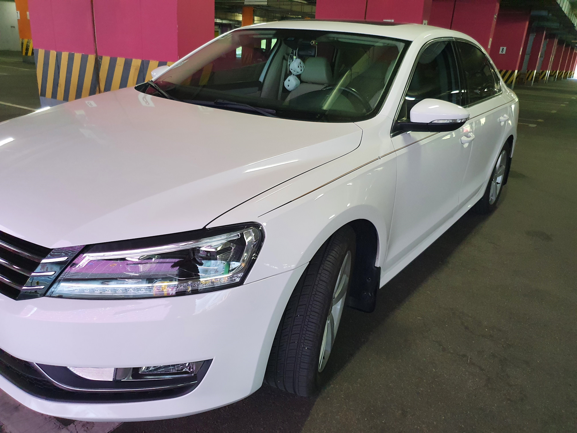 Полоски вдоль кузова авто — Volkswagen Passat US, 2,5 л, 2012 года | тюнинг  | DRIVE2