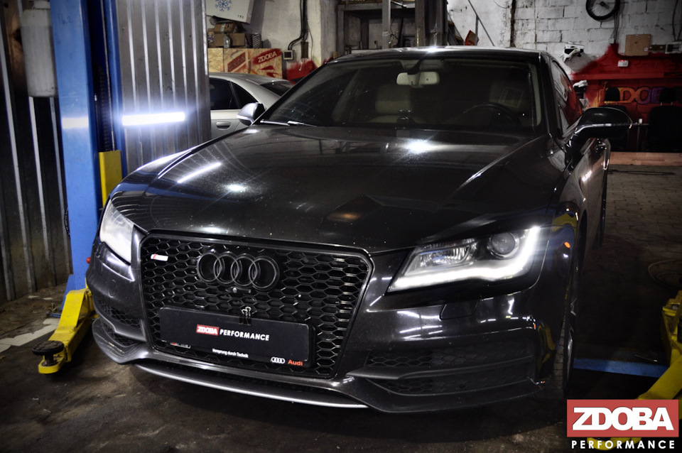 Audi A7 С7 3.0 TDI 245 HP (CDUC, CDUD, CKVB, CKVC) Удаление EGR + Чип ...