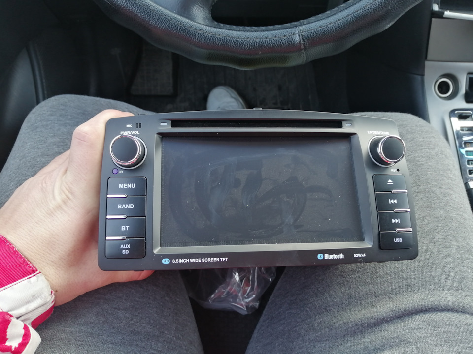 2din магнитола corolla 120 — Toyota Corolla (120), 1,6 л, 2003 года ...