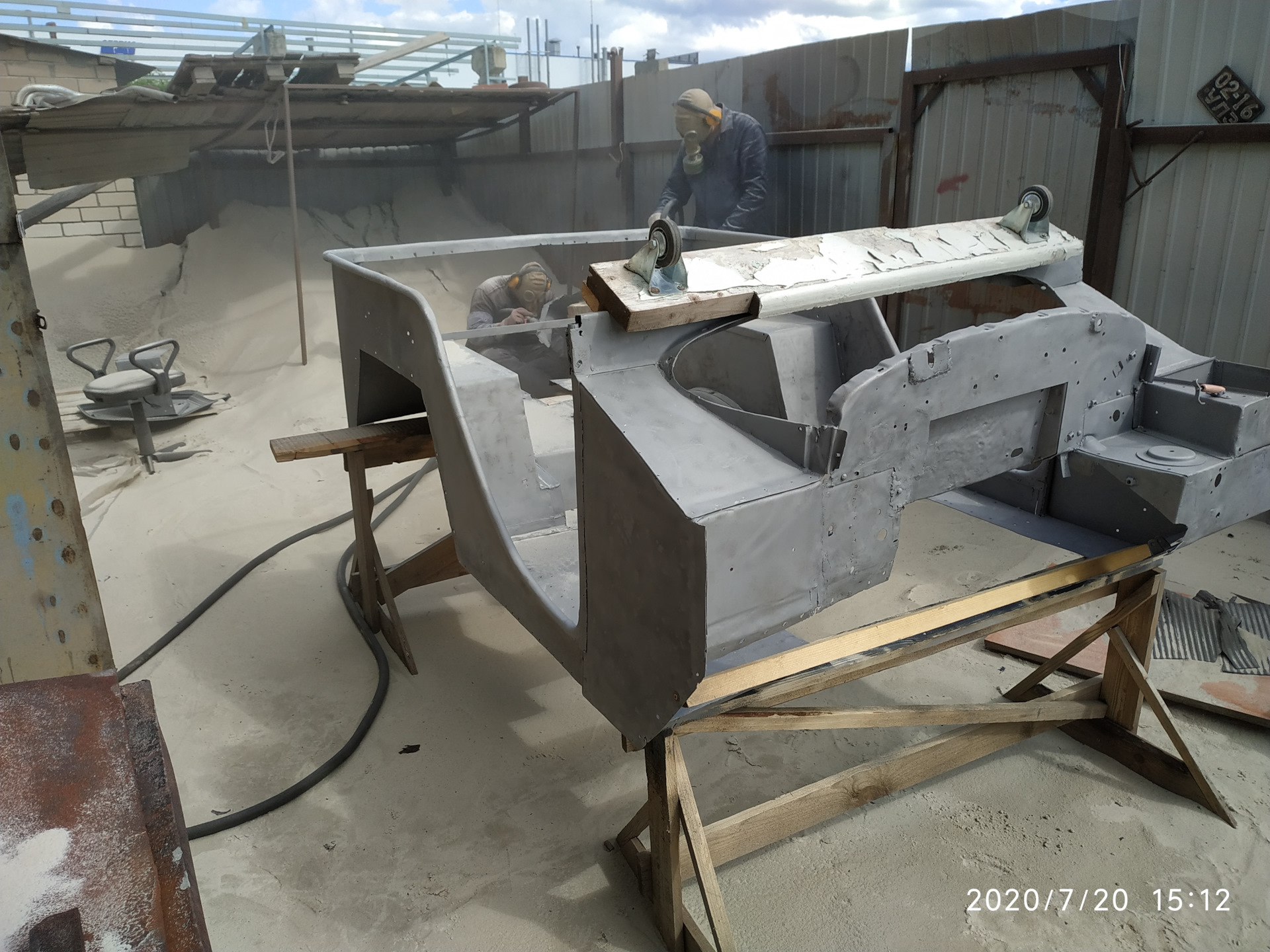 ремонт арки крыла солярис — DRIVE2