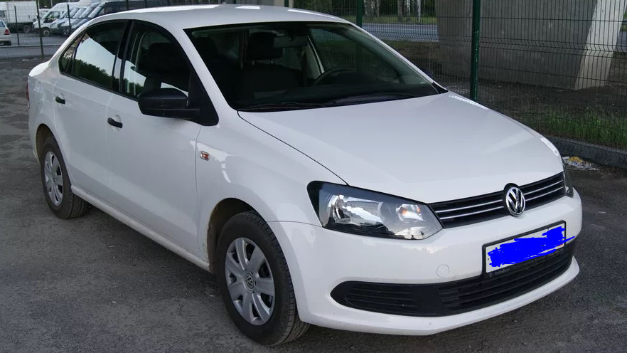 Volkswagen Polo 2010 Р±РµР»С‹Р№