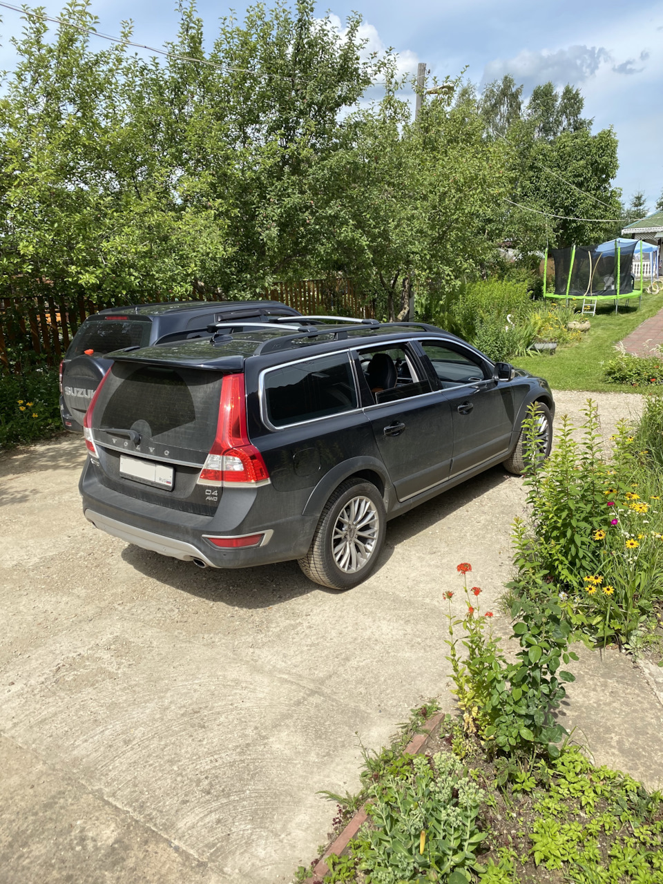 Рейлинги на крышу — Volvo XC70 III, 2,4 л, 2014 года | аксессуары | DRIVE2