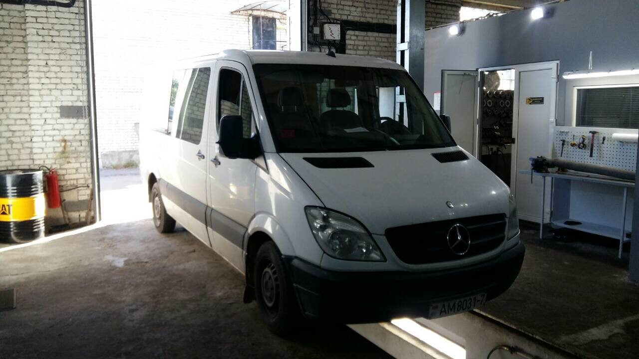 Внешняя и техническая модернизация немецкого фургона Mercedes Внешняя и техническая модернизация немецкого фургона Mercedes
