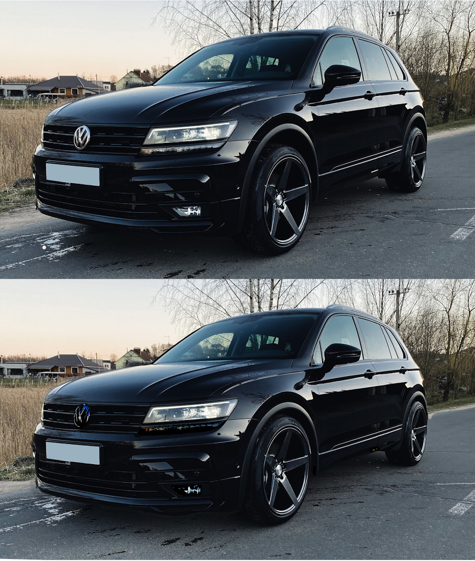 Мысли вслух…Доработки в фотошопе для визуализации на будущее. — Volkswagen  Tiguan (2G), 2 л, 2018 года | стайлинг | DRIVE2