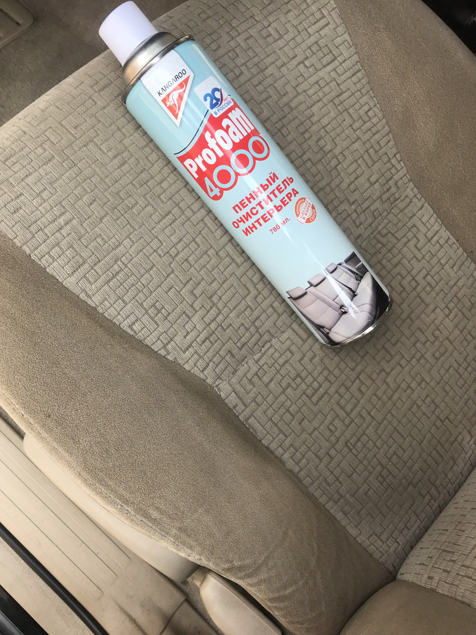 Чистка сидений Profoam 4000 — Toyota Land Cruiser Prado 120-series, 4 л ...