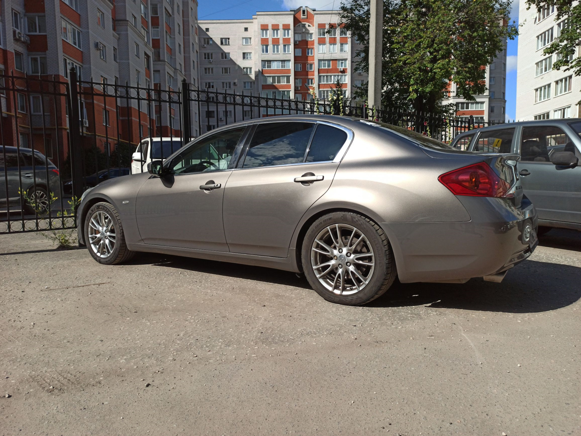 6. Скрип от колёс на малой скорости — Infiniti G25, 2,5 л, 2011 года |  своими руками | DRIVE2