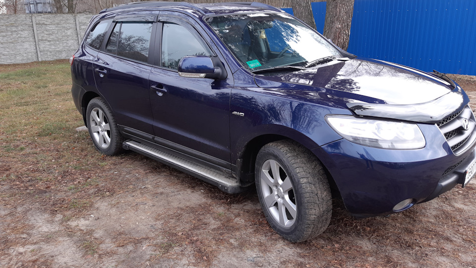 Ошибка привода + ESP OFF + ABS — Hyundai Santa Fe (2G), 2,2 л, 2008