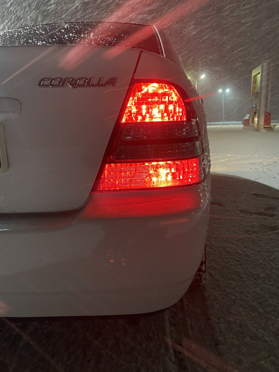 Пять лет вместе со снежком — Toyota Corolla (120), 1,5 л, 2003 года |  просто так | DRIVE2