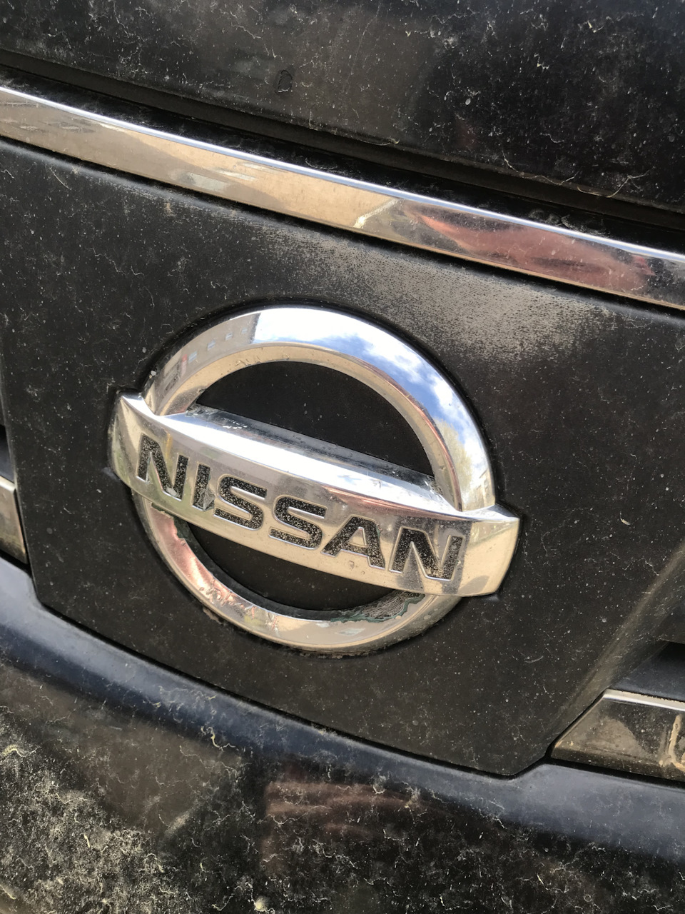 Чем преобразить радиаторную решетку? — Nissan Tiida (1G), 1,6 л, 2008 ...