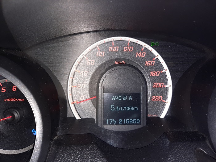 Про расход топлива — Honda Jazz (2G), 1,4 л, 2011 года | наблюдение ...