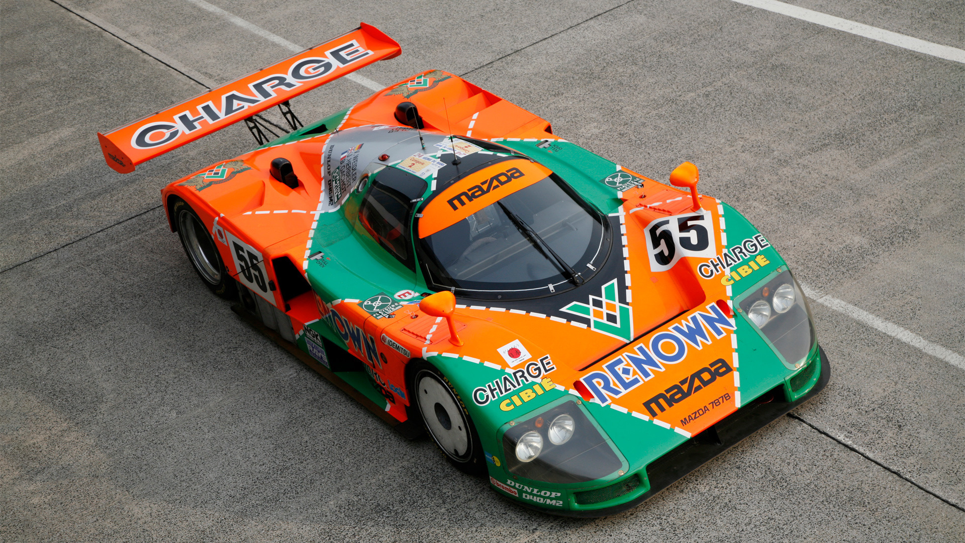 Mazda 787b мотор