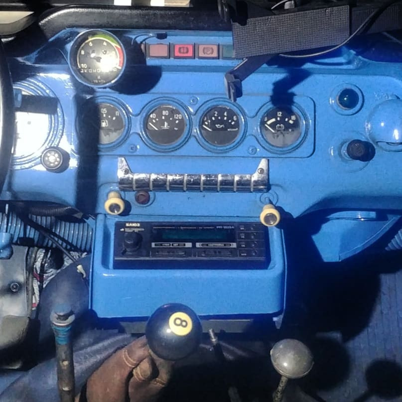 Photo from the logbook UAZ 3153