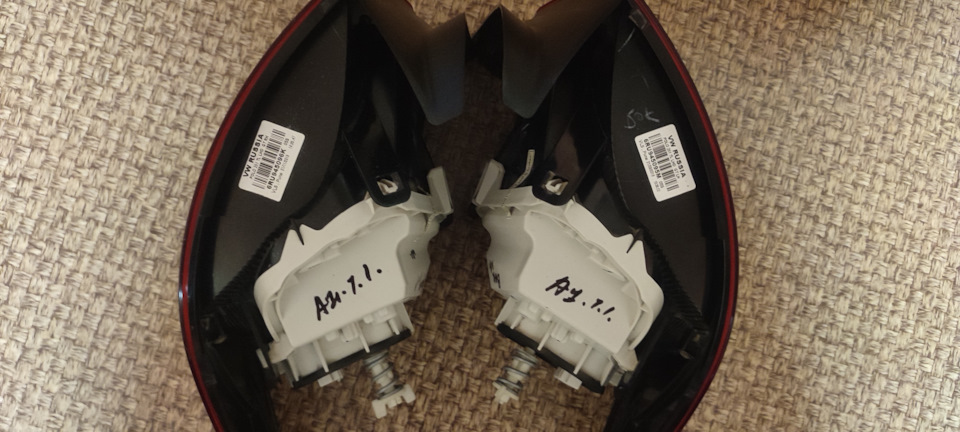 Задние фонари на Фольксваген Поло GT на Volkswagen Polo Sedan ...