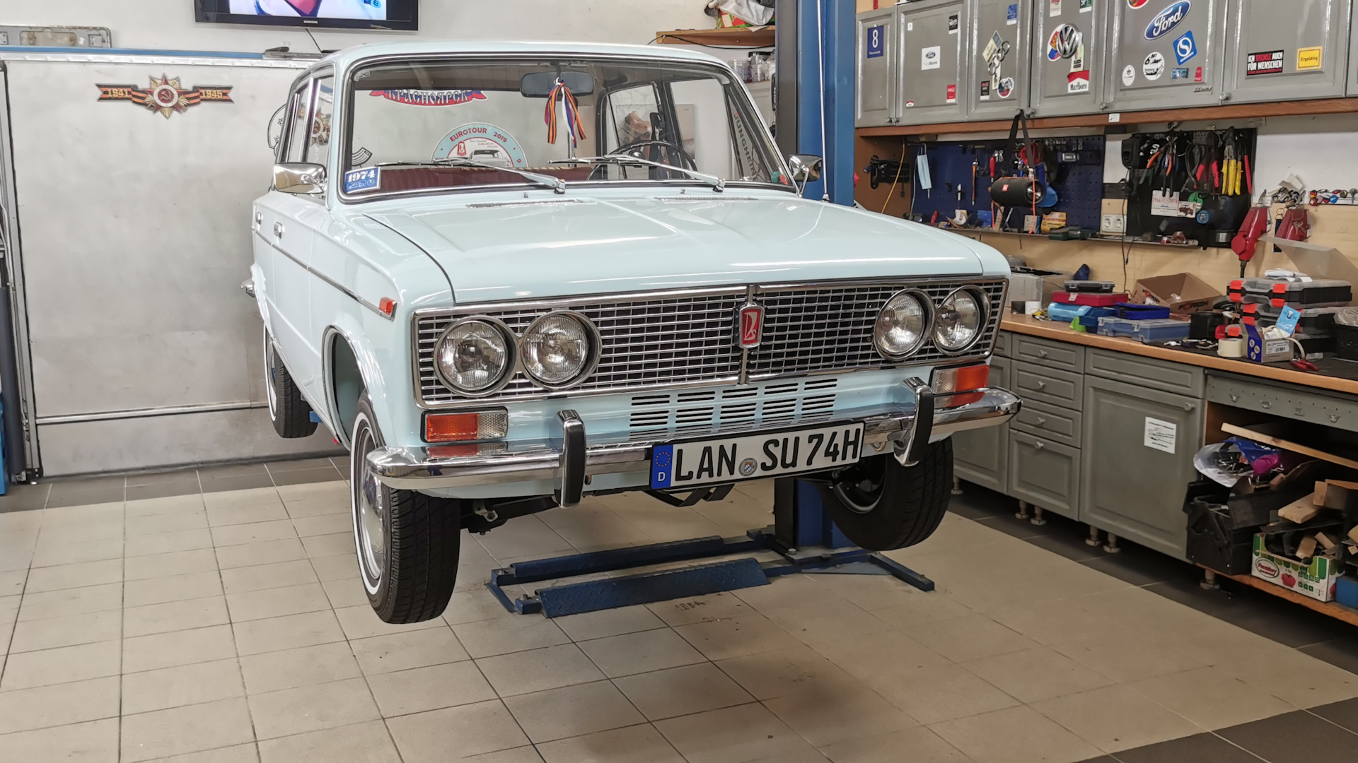 Lada 2103 1.5 бензиновый 1974 | Голубая мечта на DRIVE2