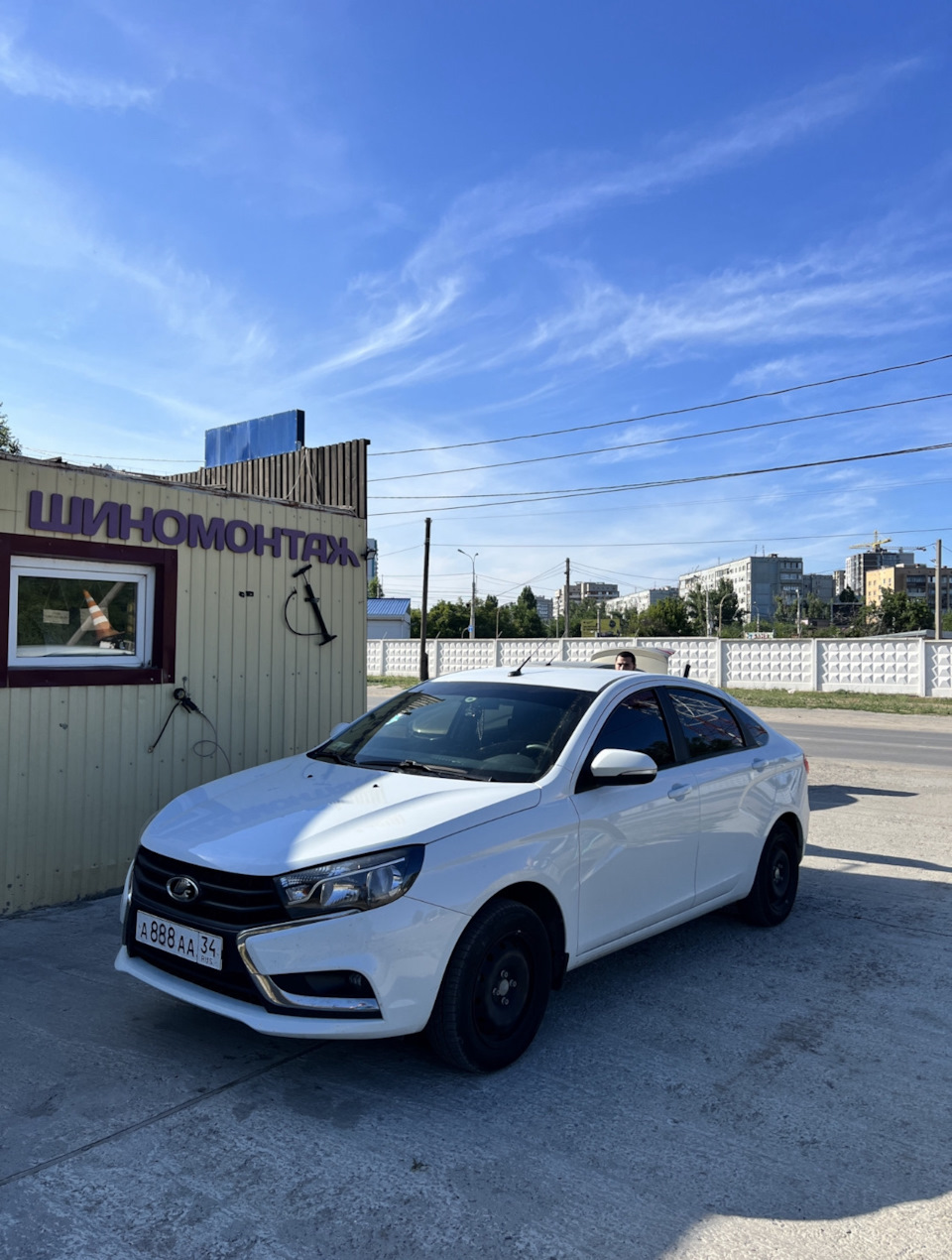 Установка R17 колес — Lada Vesta CNG, 1,6 л, 2020 года | стайлинг | DRIVE2